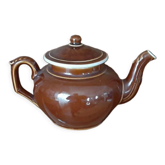 50s brown teapot