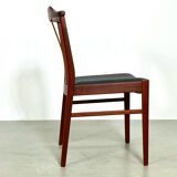 Chaises à manger danoises du milieu du siècle des années 1960