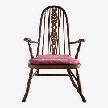 Rocking-chair Windsor vintage
