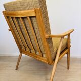 Fully restored boomerang lounge armchair by ton from czechoslovakia 1960’s