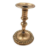 Antique Bronze Candle Holder from the 17th Century