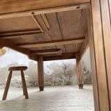 XL Butcher's Oak and Beech Farmhouse Table