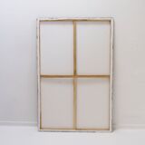 Abstract painting in muted tones on canvas - signed C.Massaut