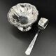 Set of 6 vintage stainless steel bowls with spoons