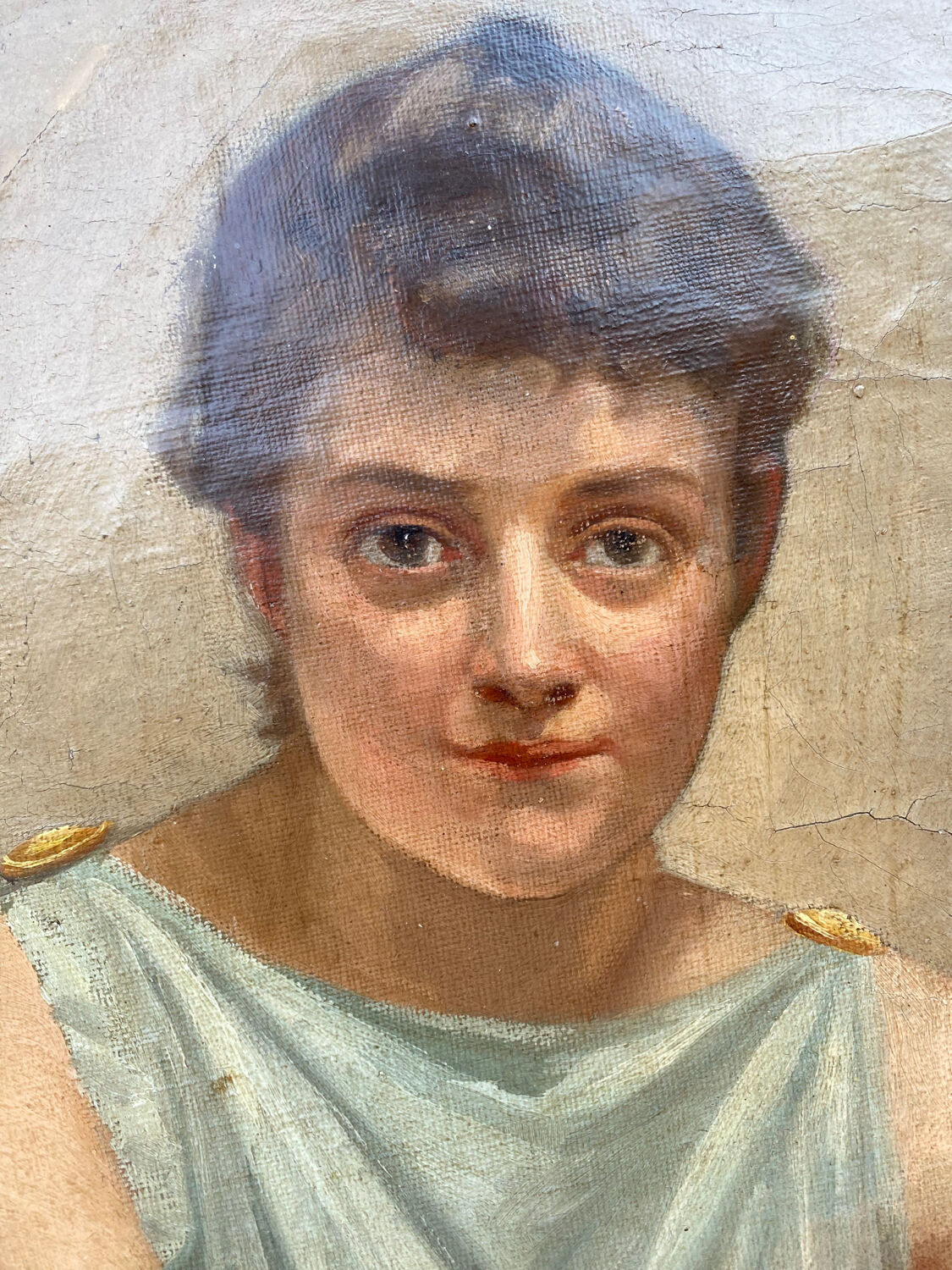 Portrait of a 19th century Empire woman