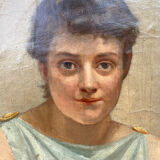 Portrait of a 19th century Empire woman