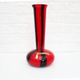 Opalina fiorentina glass vase