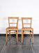 Pair of authentic fischel bistro chairs