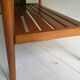 Mid century vintage oak coffee table
