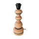 Pied de lampe en bois brut