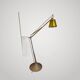 Philippe Starck Archimoon K lamp for Flos 1998 with yellow shade.