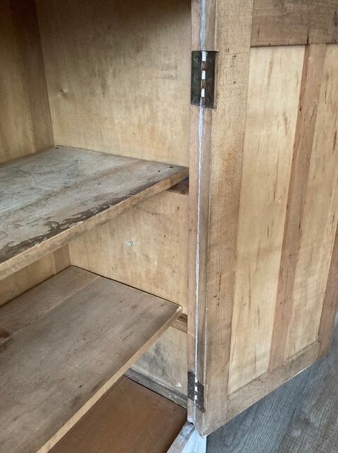 Old white Parisian buffet