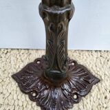 Cast iron foot console 1900 Art Nouveau