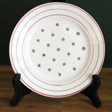 6 assiettes à dessert Lunéville modèle " Yveline"