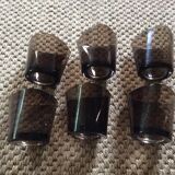 Series of 6 glasses