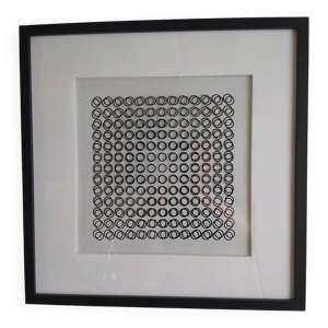 victor Vasarely Sérigraphie