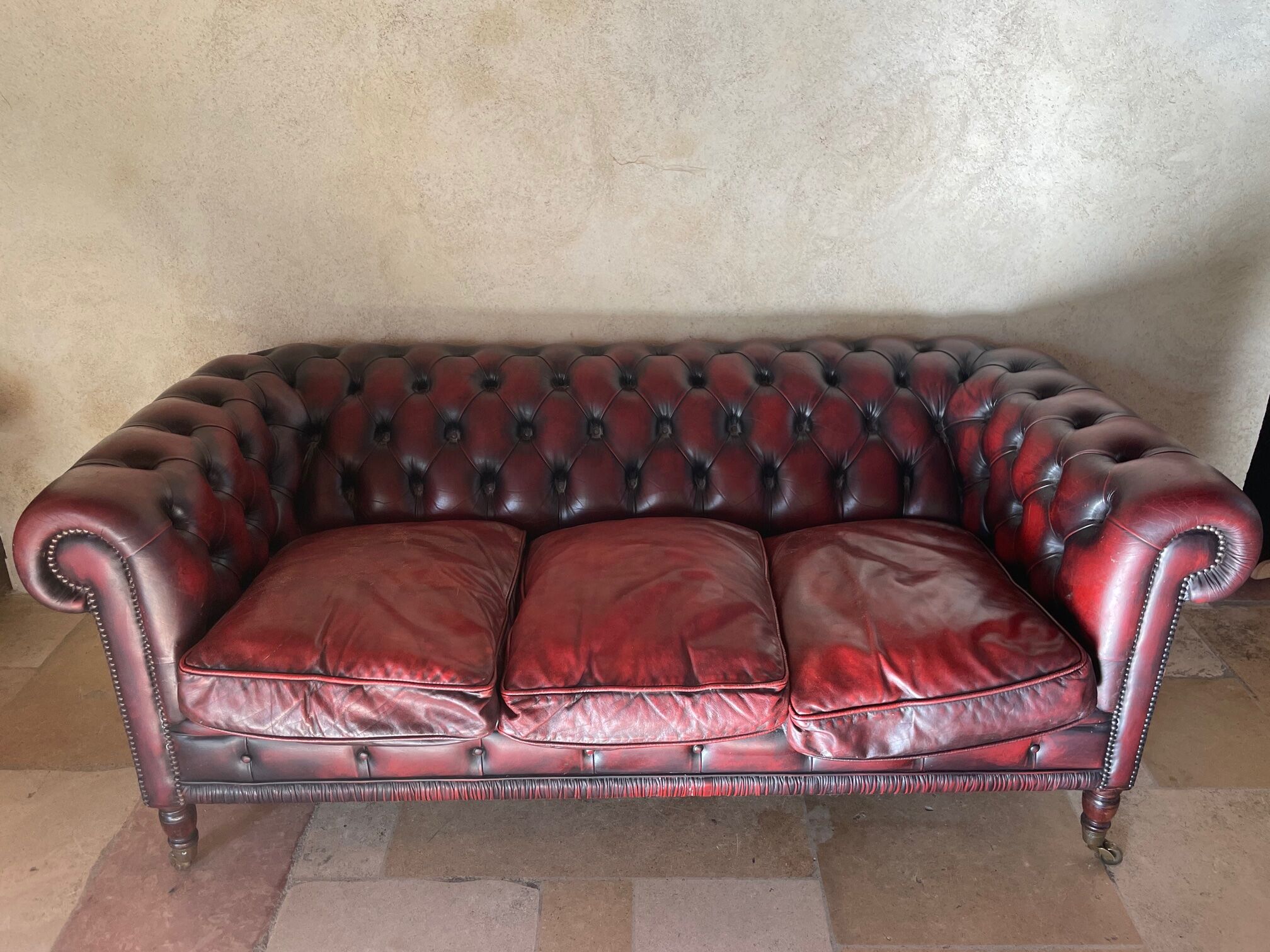 Vintage chesterfield sofa