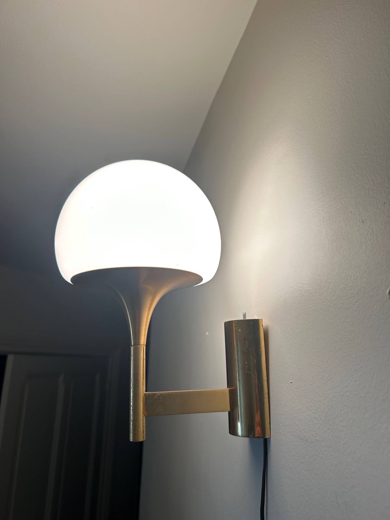 Brass wall lamp Sciolari