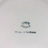 6 hollow plates "Gien", model Val d'Isère