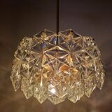Chandelier en verre BIG des années 1970, Kinkeldey, Allemagne.