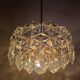 Chandelier en verre BIG des années 1970, Kinkeldey, Allemagne.