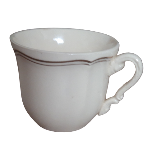 Four cups Digoin Sarreguemines