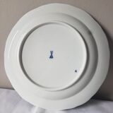 12 old dessert plates