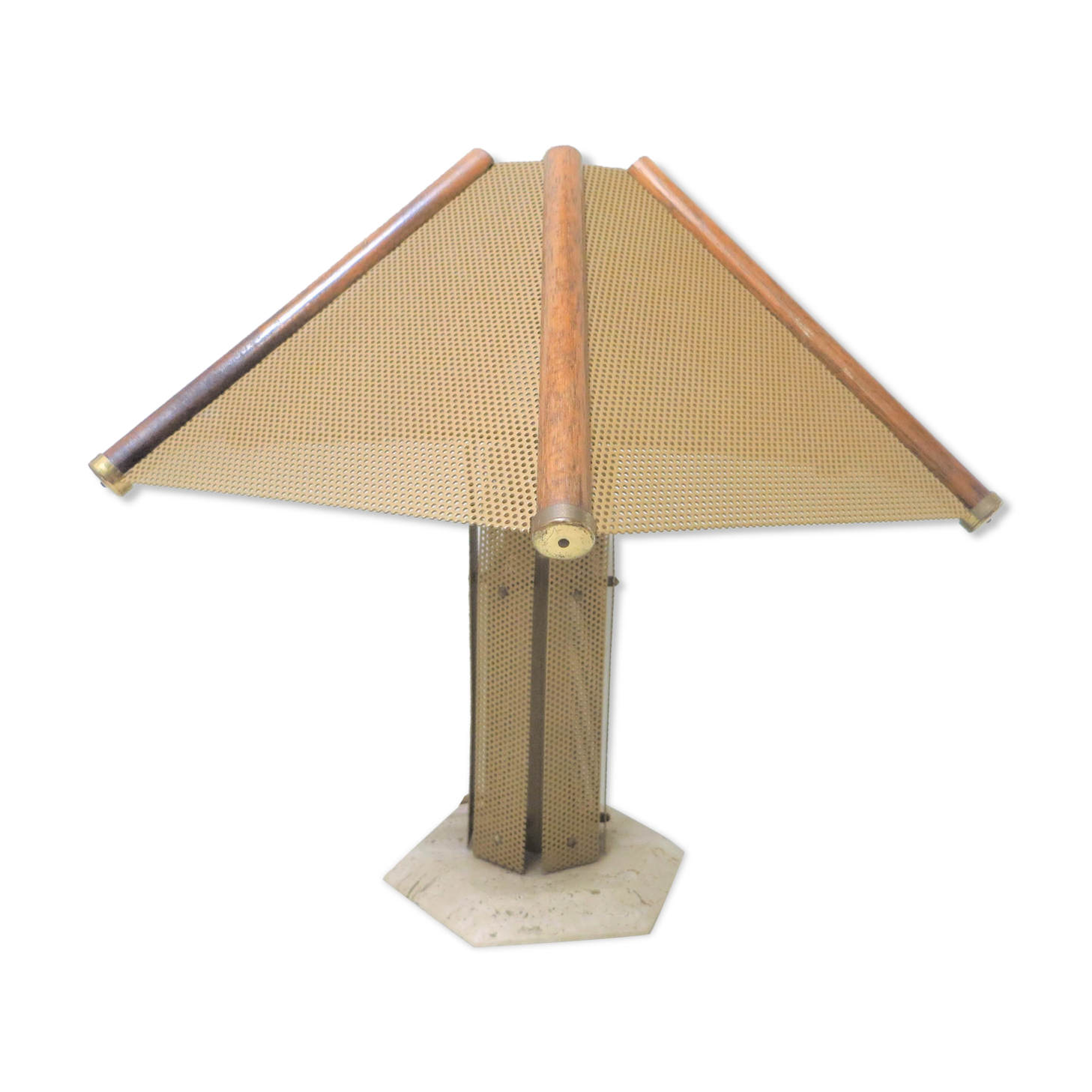 Italian brutalist lamp 70s