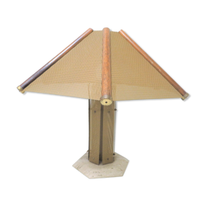 Lampe brutaliste italienne