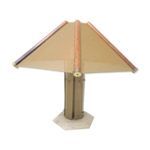 Lampe brutaliste italienne années 70