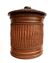 Glazed stoneware tobacco jar