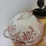 Bellflower soup tureen from Saint Amand & Hamage