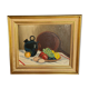 Oil on isorel by paulette a still life with xxth fruit