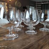 Set of 6 XXL crystal tasting wine glasses