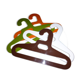 Plastic hangers from the 1970s