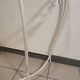 Wrought iron half-moon console
