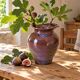 Stoneware vase – Signed JB