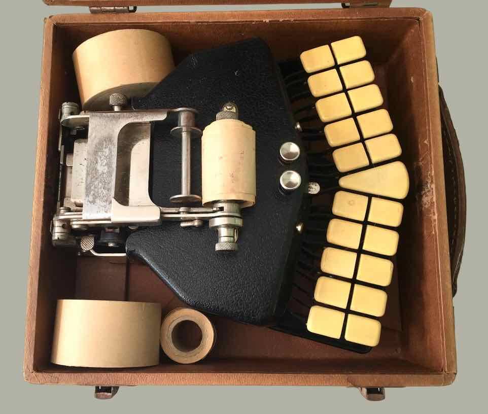 Stenograph Machine Grandjean Stenotype 1940s