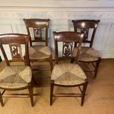 4 Charles X chairs