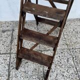 Wooden stepladder
