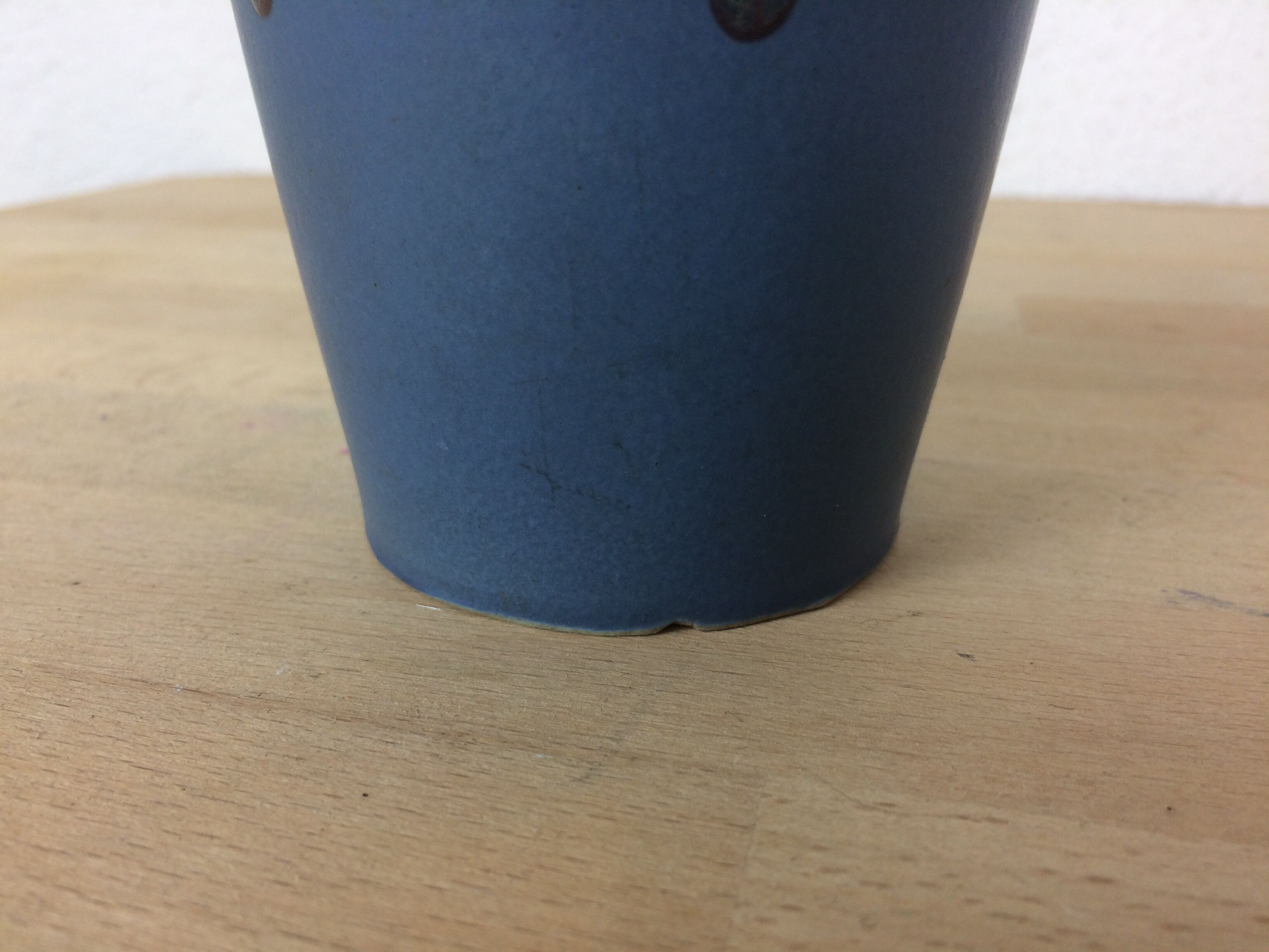 Fournier Demars ceramic vase from Saint Amand