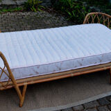 Rattan bed