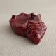 Shell ashtray in slipware