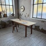 Pine and oak farmhouse table 2m