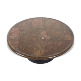 Table low Paul Kingma one-off Agate slate brass