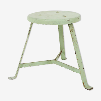 Industrial green stool ca.1930