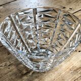 Chissed crystal bowl 50s