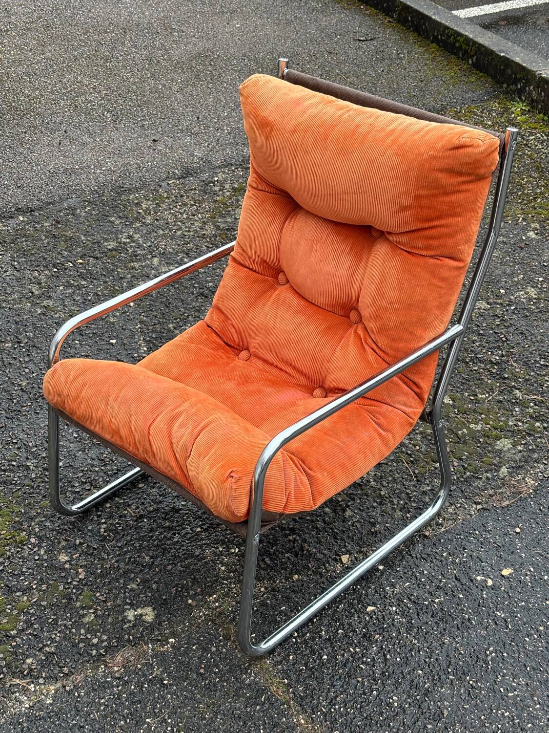 Scandinavian armchair Gillis Lundgren for IKEA, Sweden 1970