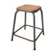 Bar stool / industrial top (workshop)