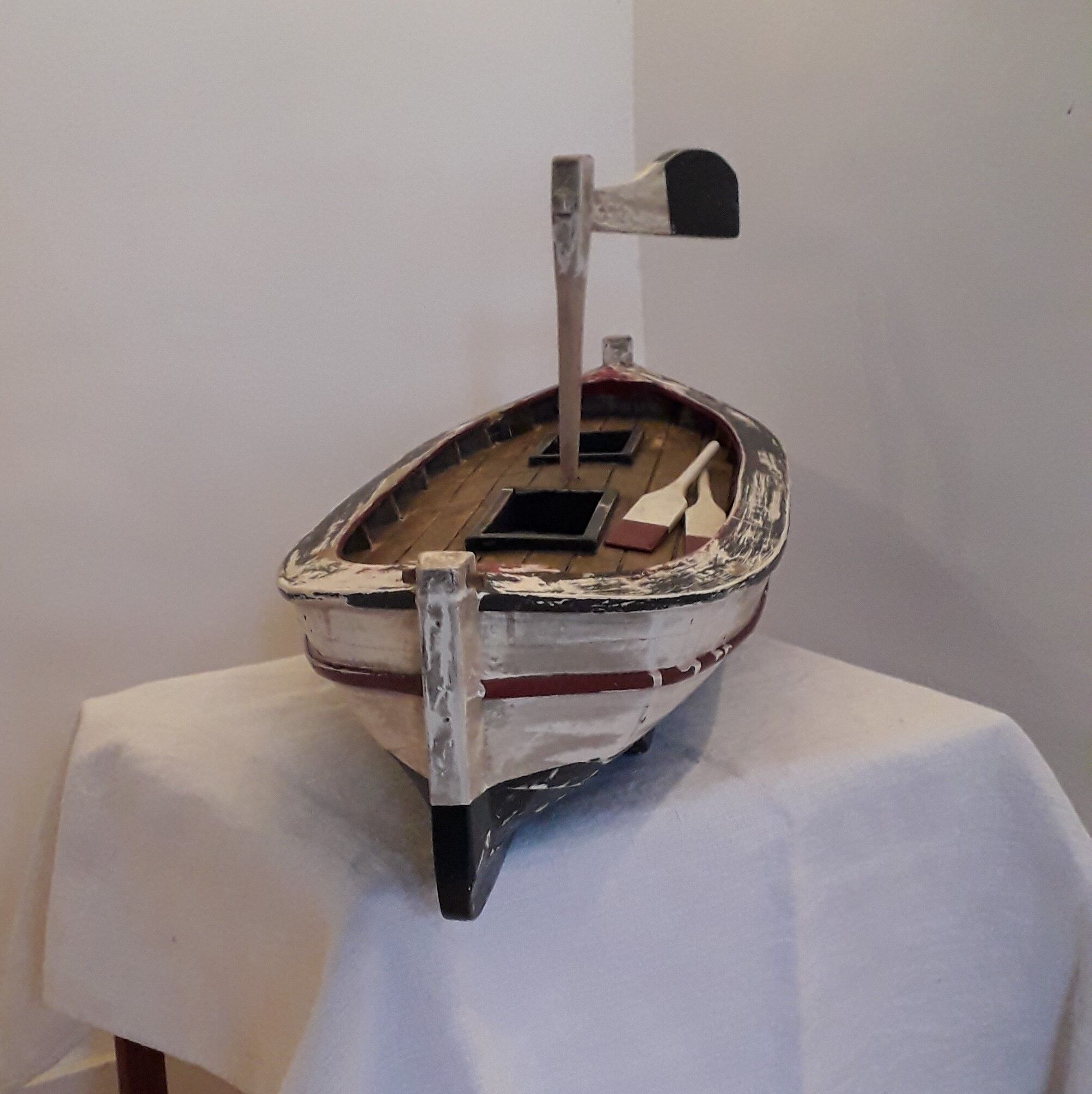 Old wooden ship model